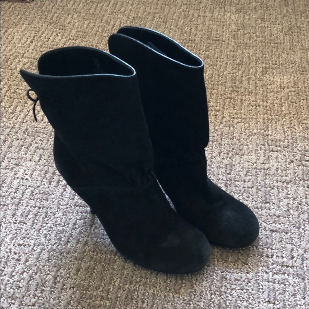 Rampage Ella Velvet Booties